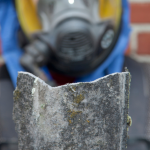 Asbestos test carried out by a surveyor