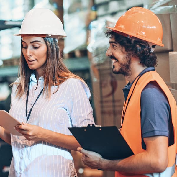 smiling fire risk assessors