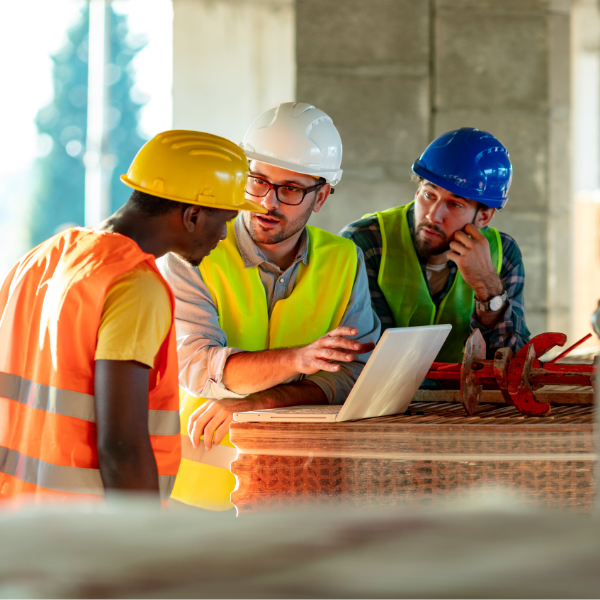 principal designer ensuring the safety of the construction site for oj health and safety